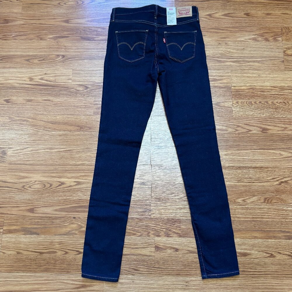 NWT Levi's 311 Shaping Skinny Dark Wash Jeans - Picture 3 of 9